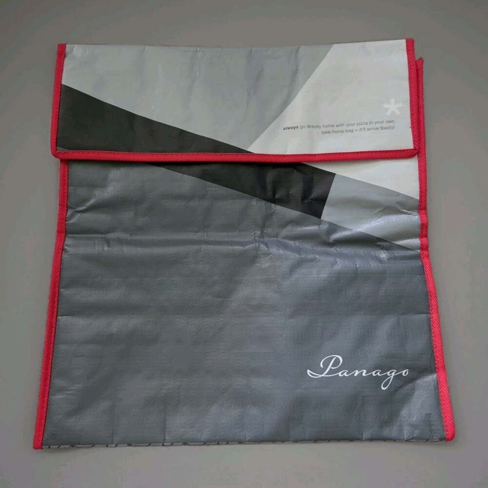 Panago Promotional Thermal Take Home Pizza Bag Y2K Take Out